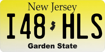 NJ license plate I48HLS