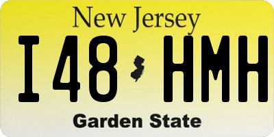 NJ license plate I48HMH