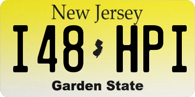 NJ license plate I48HPI