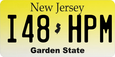 NJ license plate I48HPM