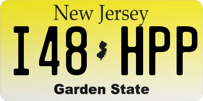 NJ license plate I48HPP