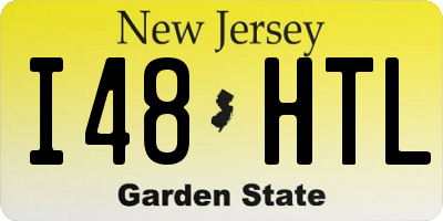 NJ license plate I48HTL