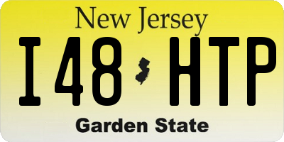 NJ license plate I48HTP
