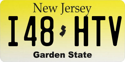 NJ license plate I48HTV