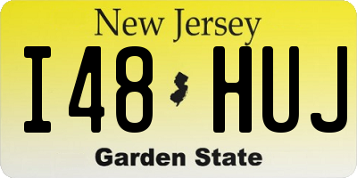 NJ license plate I48HUJ