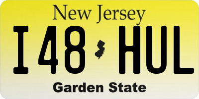 NJ license plate I48HUL