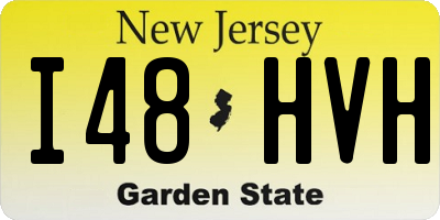 NJ license plate I48HVH
