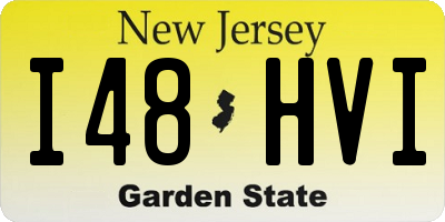 NJ license plate I48HVI