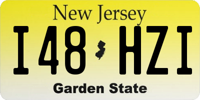 NJ license plate I48HZI