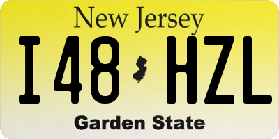 NJ license plate I48HZL