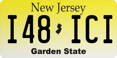 NJ license plate I48ICI
