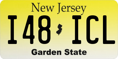 NJ license plate I48ICL