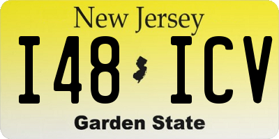 NJ license plate I48ICV