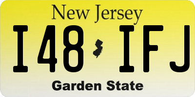 NJ license plate I48IFJ