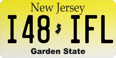 NJ license plate I48IFL