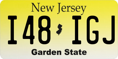 NJ license plate I48IGJ
