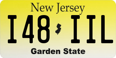 NJ license plate I48IIL
