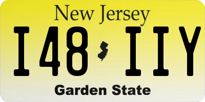 NJ license plate I48IIY