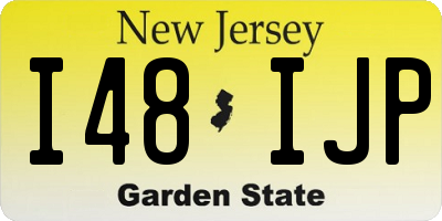 NJ license plate I48IJP