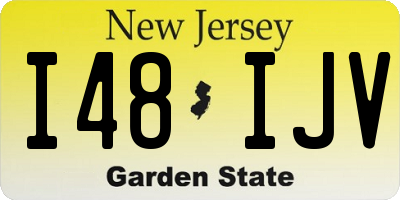 NJ license plate I48IJV