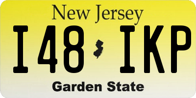 NJ license plate I48IKP