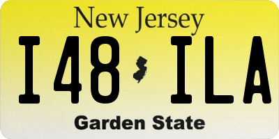 NJ license plate I48ILA