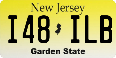 NJ license plate I48ILB