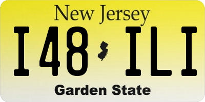 NJ license plate I48ILI