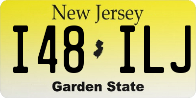 NJ license plate I48ILJ
