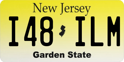 NJ license plate I48ILM
