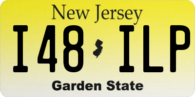 NJ license plate I48ILP