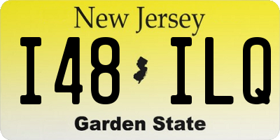 NJ license plate I48ILQ