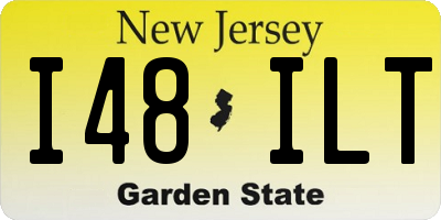 NJ license plate I48ILT