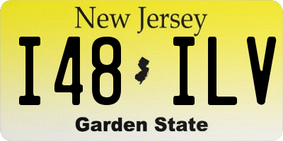 NJ license plate I48ILV