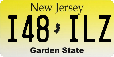 NJ license plate I48ILZ