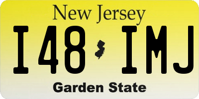 NJ license plate I48IMJ