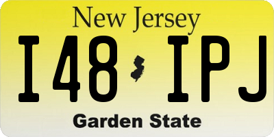 NJ license plate I48IPJ