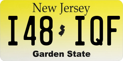 NJ license plate I48IQF