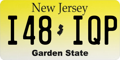 NJ license plate I48IQP