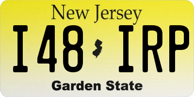 NJ license plate I48IRP