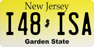 NJ license plate I48ISA
