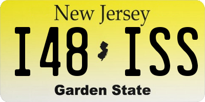 NJ license plate I48ISS