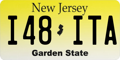 NJ license plate I48ITA