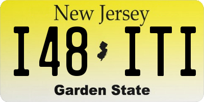 NJ license plate I48ITI
