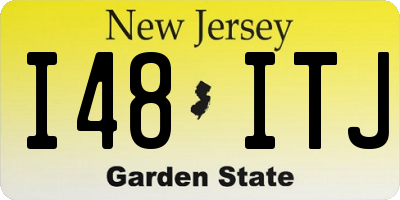 NJ license plate I48ITJ