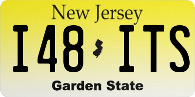 NJ license plate I48ITS