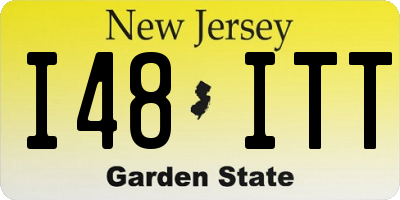 NJ license plate I48ITT
