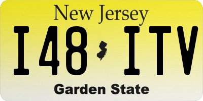 NJ license plate I48ITV