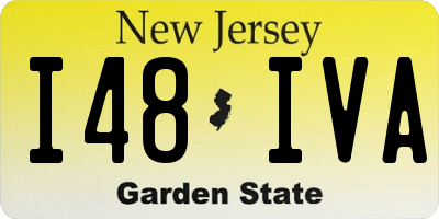 NJ license plate I48IVA