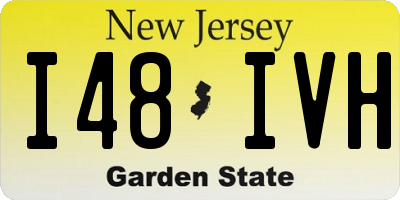 NJ license plate I48IVH